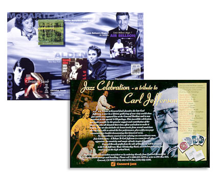 Trade Ads for Music distributor Concord Records