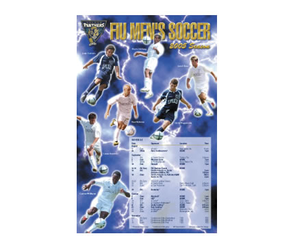 FIU Athletics Men's Soccer Poster