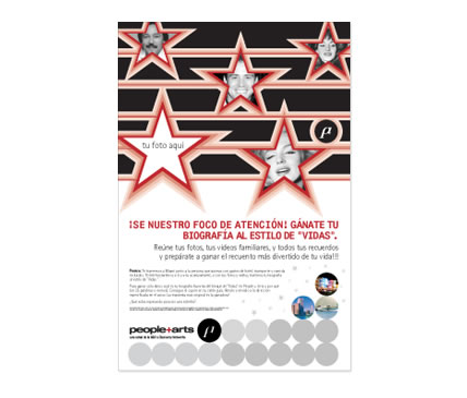 Poster, Banner Promoting Cable Channel Contest