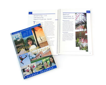 Student Handbook Design