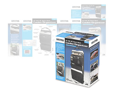 Automotive Accessory Cooler Organizer Package Design