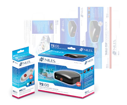 Detail of Infrared Products Package Design